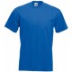 T-Shirt Manches Courtes : Super Premium, Couleur : Royal Blue, Taille : S