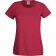 T-shirt Femme Original-T (Full Cut 61-420-0), Couleur : Brick Red, Taille : XS