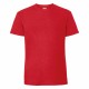 T-Shirt Iconic 195 Manches Courtes, Couleur : Red, Taille : S
