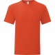 T-Shirt Homme Iconic-T, Couleur : Flame, Taille : L