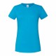 T-Shirt Femme Iconic-T, Couleur : Azur Blue, Taille : L