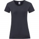 T-Shirt Femme Iconic-T, Couleur : Deep Navy, Taille : L