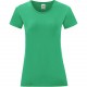 T-Shirt Femme Iconic-T, Couleur : Kelly Green, Taille : L