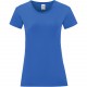 T-Shirt Femme Iconic-T, Couleur : Bleu Royal, Taille : L