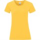 T-Shirt Femme Iconic-T, Couleur : Sunflower, Taille : L