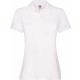 Polo Femme Premium, Couleur : White, Taille : 38 (S)