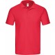 Polo Homme Original, Couleur : Red, Taille : 3XL