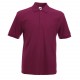 Polo Heavy 65/35, Couleur : Burgundy, Taille : 3XL