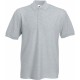 Polo Heavy 65/35, Couleur : Heather Grey, Taille : 3XL
