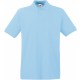Polo Premium (63-218-0), Couleur : Sky Blue (Bleu Ciel), Taille : 3XL