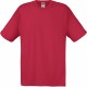 T-Shirt Manches Courtes : Full Cut, Couleur : Brick Red, Taille : S
