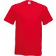 T-Shirt Manches Courtes : Full Cut, Couleur : Red (Rouge), Taille : S