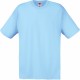 T-Shirt Manches Courtes : Full Cut, Couleur : Sky Blue (Bleu Ciel), Taille : S