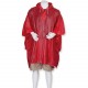 Poncho, Couleur : Red (Rouge)