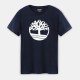 T-Shirt Bio Brand Tree, Couleur : Dark Sapphire, Taille : S
