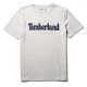 T-Shirt Bio Brand Line, Couleur : Medium Grey, Taille : S