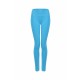 Legging Femme, Couleur : Turquoise Blue, Taille : XXS / XS