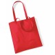 Sac shopping publicitaire, Couleur : Bright Red