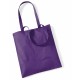 Sac shopping publicitaire, Couleur : Purple (Violet)