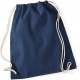Gymsac en Coton, Couleur : French Navy, Taille : 