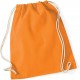 Gymsac en Coton, Couleur : Orange, Taille : 