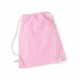 Gymsac en Coton, Couleur : Classic Pink / White, Taille : 