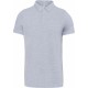 Polo Col Boutons Pression Manches Courtes Homme, Couleur : Oxford Grey, Taille : XS
