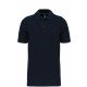 Polo Daytoday Contrasté Manches Courtes Homme, Couleur : Navy / Silver, Taille : 3XL