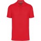 Polo Manches Courtes Homme, Couleur : Red, Taille : 3XL