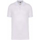 Polo Manches Courtes Homme, Couleur : White, Taille : 3XL