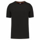 T-Shirt Col Rond Écoresponsable Homme, Couleur : Black, Taille : XS