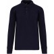 Sweat-Shirt Col Polo, Couleur : Navy, Taille : 3XL