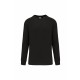Sweat-Shirt Col Rond , Couleur : Black, Taille : 3XL