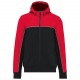 Veste Softshell 3 Couches Bicolore Bionic-Finish® Eco Unisexe, Couleur : Black / Red, Taille : XS