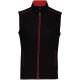 Gilet Daytoday Homme, Couleur : Black / Red, Taille : 3XL