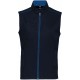 Gilet Daytoday Homme, Couleur : Navy / Light Royal Blue, Taille : 3XL