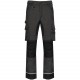 Pantalon de Travail Performance Recyclé Homme, Couleur : Dark Grey / Black, Taille : 36 FR