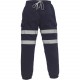 Pantalon de Jogging, Couleur : Navy (Bleu Marine), Taille : L