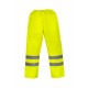 Pantalon de Pluie Respirant Hi-Vis Soft Flex, Couleur : Hi Vis Yellow, Taille : S