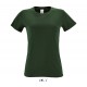 Tee-shirt REGENT femme, Couleur : Vert Bouteille, Taille : S