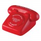 Anti-stress Téléphone traditionnel, Couleur : Rouge, Taille : 