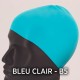 Bonnet de Natation en Silicone, Couleur : Bleu Clair - B5