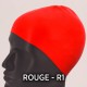 Bonnet de Natation en Silicone, Couleur : Rouge - R1