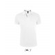 Polo Portland Homme, Couleur : Blanc, Taille : S