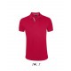 Polo Portland Homme, Couleur : Rouge, Taille : S