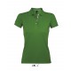 Polo Portland Femme, Couleur : Vert Bourgeon, Taille : XS