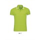 Polo Homme SOL'S PASADENA, Couleur : Lime / Blanc, Taille : S