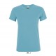Tee-shirt REGENT femme, Couleur : Bleu Atoll, Taille : S