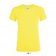 Tee-shirt REGENT femme, Couleur : Citron, Taille : S