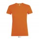 Tee-shirt REGENT femme, Couleur : Orange, Taille : S